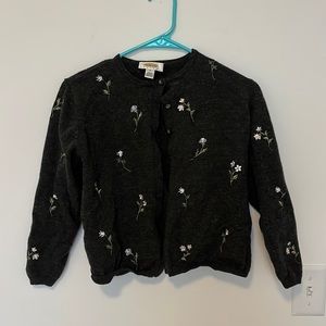Talbots Floral Cardigan